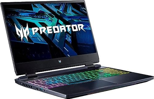 Acer Predator Helios 300 PH315-55 Laptop Computer (2022) | Intel i7-12700H | NVIDIA GeForce RTX 3060 GPU | 15.6" Full HD 165Hz 300 Nits IPS Display | 16GB DDR5 RAM | 512GB SSD | Killer WiFi 6E