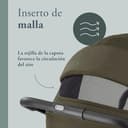 Inglesina Zenit Cochecito Compacto, Verde, Rendimiento Excelente, Confortable, hasta 22kg, Ruedas Grandes, Asiento Espacioso, Exclusivo de Amazon - 5