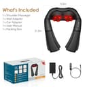 Brelley Masajeador Cervical y Espalda, Masaje con Calor Relajante, Ideal para Aliviar el Dolor Muscular, Regalo para Mujeres y Hombres, Mamá y Papá - 8