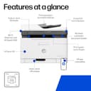 HP LaserJet 179fnw Colour Wireless Multifunction Printer with Fax | Self-healing Wi-Fi | Print from phone or tablet | Small, compact MFP – world's smallest in-class | Print speeds up to 19 ppm black - 4