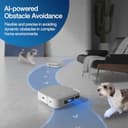 ECOVACS DEEBOT X2 OMNI Robot Vacuum Cleaner with Mop, 8000Pa, AI-Powered Navigation, Slim & Square Design - 7