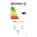 TCL 605L Side by Side No Frost American Fridge Freezer,Built-in Water Dispenser, Metal cooling Odour Free Non-plumbed 2.3L freshwater reserve, 68Dx91.3Wx185H centimetres Energy Class D - 11