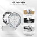 AMVR Soporte de Realidad Virtual, Accesorios de Compatible con Quest 3s, Quest 3, Auriculares Quest Pro, Meta Quest, para Quest 2, Pico 4,Rift o Rift S y Controladores táctiles - 6