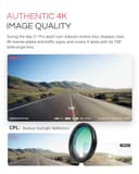 VANTRUE E1 Pro 4K HDR Car Dash Cam Front Sony STARVIS 2, 5G WiFi Dashcam & Free CPL,GPS Voice Control, 24H Parking Mode, Car Camera Dash Cam Night Vision, 1.54" 160°Hidden Front Dashcam, Support 1TB - 4