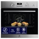 Electrolux COD3S40X Serie 600 Forno a Vapore SteamBake da Incasso, 72 L Capacità, Multifunzione con Cottura a Vapore, Pulizia AquaClean, Inox Antimpronta, 589x594x568 mm - 1