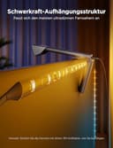 Govee TV Hintergrundbeleuchtung 3 Lite mit Fish-Eye Korrektur Funktion, Sync für 55-65 Zoll TVs, 3,6M RGBICW WiFi TV LED Strip mit Kamera, 4 Farben in 1 Lampenperle, Sprach- & APP-Steuerung - 5