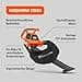 Husqvarna 120iBV Cordless Leaf Blower - 36V Cordless with Battery and Charger, 10N Blow Power, Adjustable Tube Length, Brushless, Quiet and Lightweight for Garden Maintenance - 2