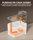 PETKIT EVERSWEET MAX 2 Fuente para Gatos sin Cable, Resistente al Calor, con Sensor de Movimiento, 5000mAh Batería Recargable, Control de App, 3L Bebedero Gatos Automático, Acero Inoxidable - 7