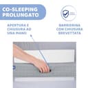 Chicco Next2Me Forever, Culla Neonato Fianco Letto 3in1, Culla che Diventa Lettino Montessori, Fino a 4 Anni (22 Kg), Altezza Regolabile, Buona Circolazione dell'Aria, 4 Ruote, Materasso incluso - 4