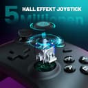 ECHTPower PC Wireless Controller, 1000Hz Gaming-Controller mit RGB/Hall-Joystick/Turbo/Vibration/800mAh Wiederaufladbare Batterie, Wireless-Controller für PC/Switch 2/Switch/Steam - 2