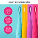 FOREO ISSA kids 5-12 Electric Sonic Toothbrush, Medical-grade Silicone + PBT Polymer Bristles, 6-months Replaceable Brush Head, 265 Uses/USB Charge, Smile Helpers, FDA Approved, 2-year Warranty - 4