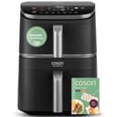 COSORI Turbo Tower Pro Airfryer, Keramikbeschichtung Heißluftfritteuse 2 Kammern, 10,8L Heissluftfritteuse mit DualBlaze, Ohne Teflon Beschichtung, Automatische Luftstrom-Regulierung - 1