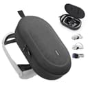 Syntech Tragetasche Kompatibel mit Meta Quest 3S/Quest 3/Oculus Quest2/VP/Pico4, Zubehör VR Gaming Headset mit Elite Strap, Touch Controllern, Premium Material ＆ Ultra-Sleek Design (Schwarz) - 1