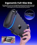 HASACOOL Switch 2 Controller, Wireless Pro Controller with Hall Effect Joystick,One Piece Joypad Replacement to Switch 2 Joy Con Controller, with 8 RGB Lighting/Turbo/Macro - 4