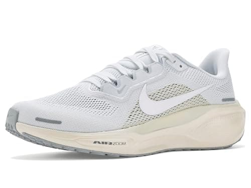 Nike Damen Air Zoom Pegasus 41 Straßen-Laufschuhe, White/Chalk/Sea Glass/White, 42