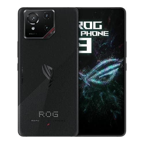 ASUS ROG Phone 9, EU Official, Phantom Black, 12GB RAM 512GB Storage, Snapdragon® 8 Elite, AMOLED da 6,78" 185Hz, Fotocamera da 50MP Sony® Lytia 700