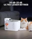 PETKIT Intelligenter Haustier Trinkbrunnen, 3L Edelstahl & BPA-frei,Leise 26dB mit Bewegungssensor, Lange Batterielebensdauer,Spülmaschinenfest,Flüsterleise Katzenbrunnen Hundetrinkbrunnen - 8