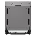 LG QuadWash DB475TXS Lavastoviglie da Incasso, a Scomparsa Totale, Serie 4, Classe A, 14 Coperti, 4 Bracci Irroratori, Vapore, Cerniere Sliding, Apertura Automatica, 3° Cestello, Wi-Fi, Acciaio - 23