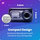 Nextbase 522GW Dash Cam Front and Rear Camera - 2K 1440p Car Camera Dashcam - WiFi, GPS, Bluetooth, Night Vision, Voice Control, Parking Mode, Emergency SOS, IPS Touch Screen - 64GB Micro SD Included - 4