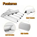 Parti di ricambio per griglia Genesis II E-310 per Weber Genesis II E310 II SE-310 II E-335 II E335 II E-315 in acciaio inox Genesis 2 parti della griglia 66795 barre aromatizzanti 66685 deflettore di - 6