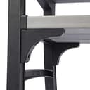 Keter 17205049 Wood Look Finish 4 Seater Lounge Set - Soft Grey - 6