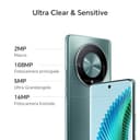 HONOR Magic 6 Lite Smartphone, 8 GB+256 GB, display da 6,78" anti-caduta a 120 Hz, tripla fotocamera posteriore da 108 MP, batteria super durevole da 5300 mAh, doppia SIM, Android 13, Emerald Green - 5