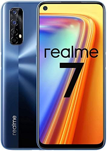 realme 7 - Smartphone 64GB, 6GB RAM, Dual Sim, Mist Blue