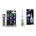 Braun No touch + touch forehead thermometer with Age Precision Technology & Digital StickThermometer with Age Precision, PRT2000 - 1