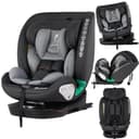 For Your Little One AllStage 360 Group 0/1/2/3 Car Seat, ISOFIX i-Size, 360-Degree Rotation, Rear and Forward-Facing, Birth to 12 Years, 5-Point Harness, 7 Height Positions (Slate Mist) - 1