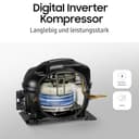 Samsung RS70F67KCFEF Side-by-Side Kühl-Gefrierkombination, AI Kühlschrank mit Gefrierfach, 178 cm, 634 l, Eis-/Wasserspender mit Tank, AI Energy Mode, Twin Cooling+, Metal Cooling, Black Steel - 11