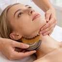 2 Pezzi Spazzola viso per il Contorno linfatico, Spazzola viso a Secco, Strumento Massaggiatore per Scolpire il Viso, Si Adatta Alla Pelle con Precisione e Allevia la Stanchezza, Mento e Mascella - 6