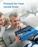 Massagepistole Massage Gun, RENPHO Massagepistole bis zu 3200U/min Massagegerät mit 2500mAh Akku und USB C Ladeanschluss zur Muskel Massage Entspannen, Schwarz - 8