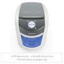 Leitz IQ OptiMax Small Office 350 P5 Micro-Cut Paper Shredder, Unique Bin Rotation Technology, 33% More Bin Capacity, 350 x A4 Sheets In Bin (22L), Shreds 10-8 Sheets (70-80 gsm), 20-Minute Run Time - 5