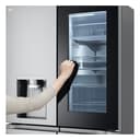 LG GMG960MBJE Side by Side Kühlschrank mit InstaView, Klasse E, 638 L, Multi Door Kühl- und Gefrierschrank mit Eis-, Crushed Ice und Wasserspender, Total No Frost - 5
