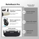 MELOKEA Sedia Ufficio Ergonomica Portata 200KG, Profondità del Sedile Regolabile, Supporto Lombare Automatico, 4 Angoli di Inclinazione Braccioli 4D Nero Sedia da Scrivania Girevole con Ruota di Gomma - 8