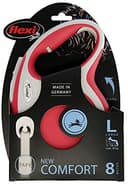 flexi Rollleine New Comfort - rot- L - 8 m, 4000498043806, rot, small & flexi Giant L Gurt 8 m für Hunde bis 50 kg - 3