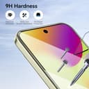 Niphabe 3 Stück Panzer Schutz Glas Kompatibel mit Google Pixel 10 Schutzfolie mit Kameraschutz, 9H Härte Hartglas, HD Displayschutz, Ultra-klar - 6