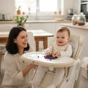 Twinly - Trona bebé Evolutiva Hamaca columpio multifunción Movity - Plegable, reclinable y ajustable con Reductor Arnés 5 puntos y Bandeja extraíble - 0m+ a 15kg - 8