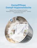 Midea Waschmaschine V3 series, 8 kg | Energieeffizienzklasse A-10% | 1400 U/min | Dampffunktion | Tierhaare| 15-Min Schnellwäsche | Woolmark-Zertifiziert | MFV3EW80BA10 | Weiß - 4