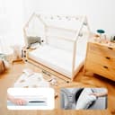 Babymoov Ergonomische Babymatratze Cosy'Lite 70x140cm - Optimaler Komfort und Halt für Wirbelsäule & Rundkopf - Schaumstoff mit hoher Dichte 10cm - Abnehmbarer Bezug - Öko-Tex zertifiziert - 2