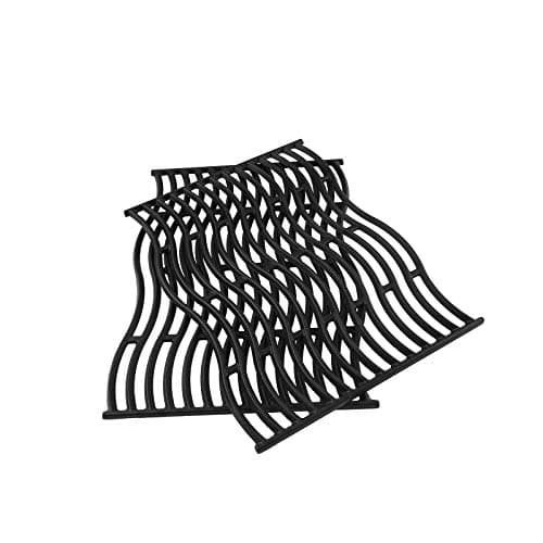 17.75" Cooking Grates for All Napoleon Prestige PRO 500 Grills, Cast Iron Grill Cooking Grids, 2 Pack