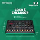 Roland AIRA Compact S-1 Tweak Synth | Micro Polysynth Ultra-Portatile con Funzioni Avanzate | D-Motion Sound Control | Batteria Wireless da 4,5 Ore | Leggero e Robusto - 6