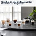 De'Longhi Dinamica Plus ECAM382.70.B, Kaffeevollautomat für Kaffeebohnen, Cappuccino-Maschine mit LatteCrema Hot, Espresso-Maschine mit 18 Rezepten, 3,5-Zoll TFT-Display, 1450W, Schwarz - 5