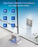 ECOVACS WINBOT W2S Omni Window Cleaning Robot, with 6-in-1 Multifunction Station, TruEdge Edge-to-Edge Precision, Triple Wide-Angle Spray Nozzles, 12-Level Safety System, Dual Power Modes - 5