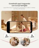 momcozy BM04 Baby Monitor con 2 Telecamere WiFi, 1080P FHD 5 Pollici, Batteria 5000mAh, Controllo via App e Monitor, Zoom 4X, Audio Bidirezionale, Visione Notturna, Zona di Sicurezza - 7