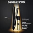 ghd Gold, Piastra Capelli Professionale per Piega Liscia e Mossa, Styler con Tecnologia Dual-Zone e Sensori Termici, Finish Morbido e Lucente da Salone, Cavo Girevole di 2.7 m - 5