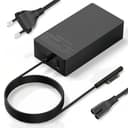 Caricatore Surface Pro 65W 15V 4A Alimentatore per Microsoft Surface Pro 11/10/9/8/7+/6/5/4/3/X, Surface Laptop 1/2/3/4, Book 1/2, Surface Go 1/2 Tablet Windows 1796 1800 Caricabatterie con Port USB - 1