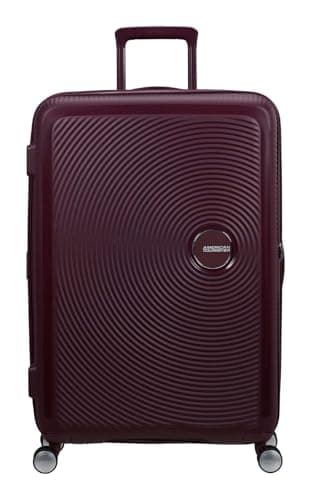 American Tourister Soundbox Spinner 77/28 TSA EXP Trolley Wild Cherry arándano