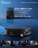 ECOVACS DEEBOT X8 PRO OMNI Robot Vacuum Cleaner with Mop, Self-Empty, 75°C Hot Water Mop Washing & 63°C Hot Air Drying, 18000Pa, AIVI 3D 3.0 AI, YIKO-GPT, for Pet Hair - 3