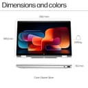 HP Envy x360 16" 2in1 Laptop | Intel Core Ultra 5-125U Processor | Built-in AI | 8 GB RAM | 512 GB SSD | Intel Arc Graphics | WUXGA Touchscreen | Up to 19.25hrs battery | Win 11 | Silver | 16-ac0000sa - 12